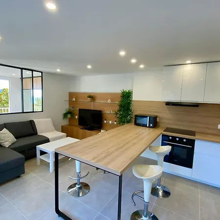 Renovated 1-bedroom With Sea View And Large Balcony Aiguebelle *