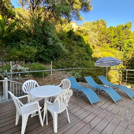 Apartmán Renovated 1-bedroom With Sea View And Large Balcony Aiguebelle