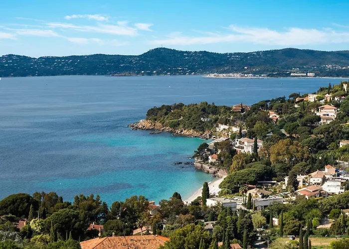 Lägenhet Renovated 1-bedroom With Sea View And Large Balcony Aiguebelle Le Lavandou